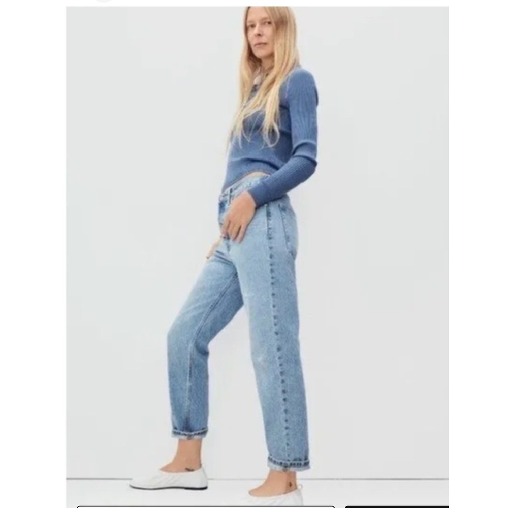 Everlane Light Blue Straight Leg Jeans